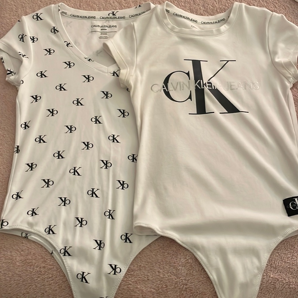 2 Calvin Klein body suits